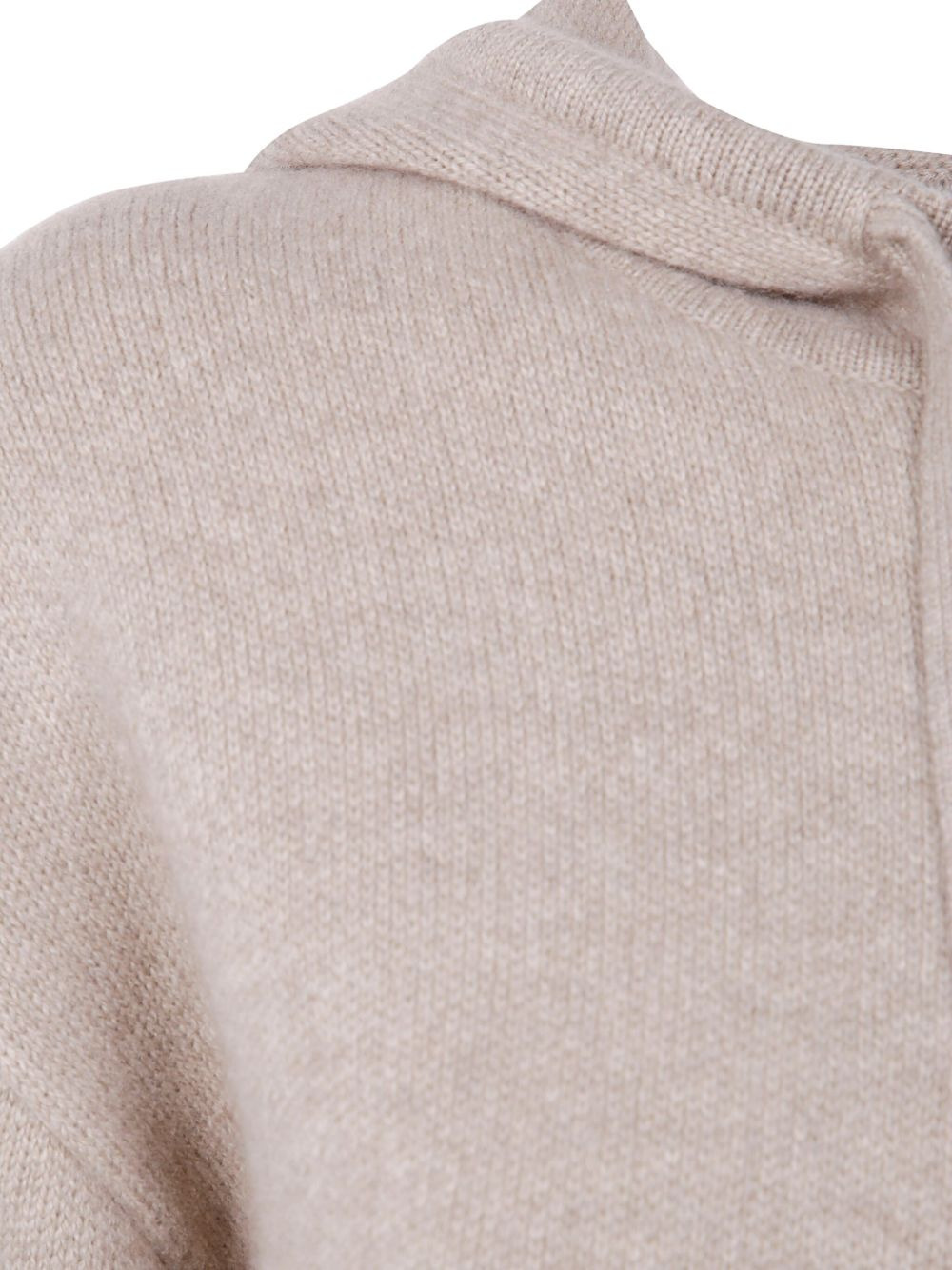 hooded cashmere jumper - 3