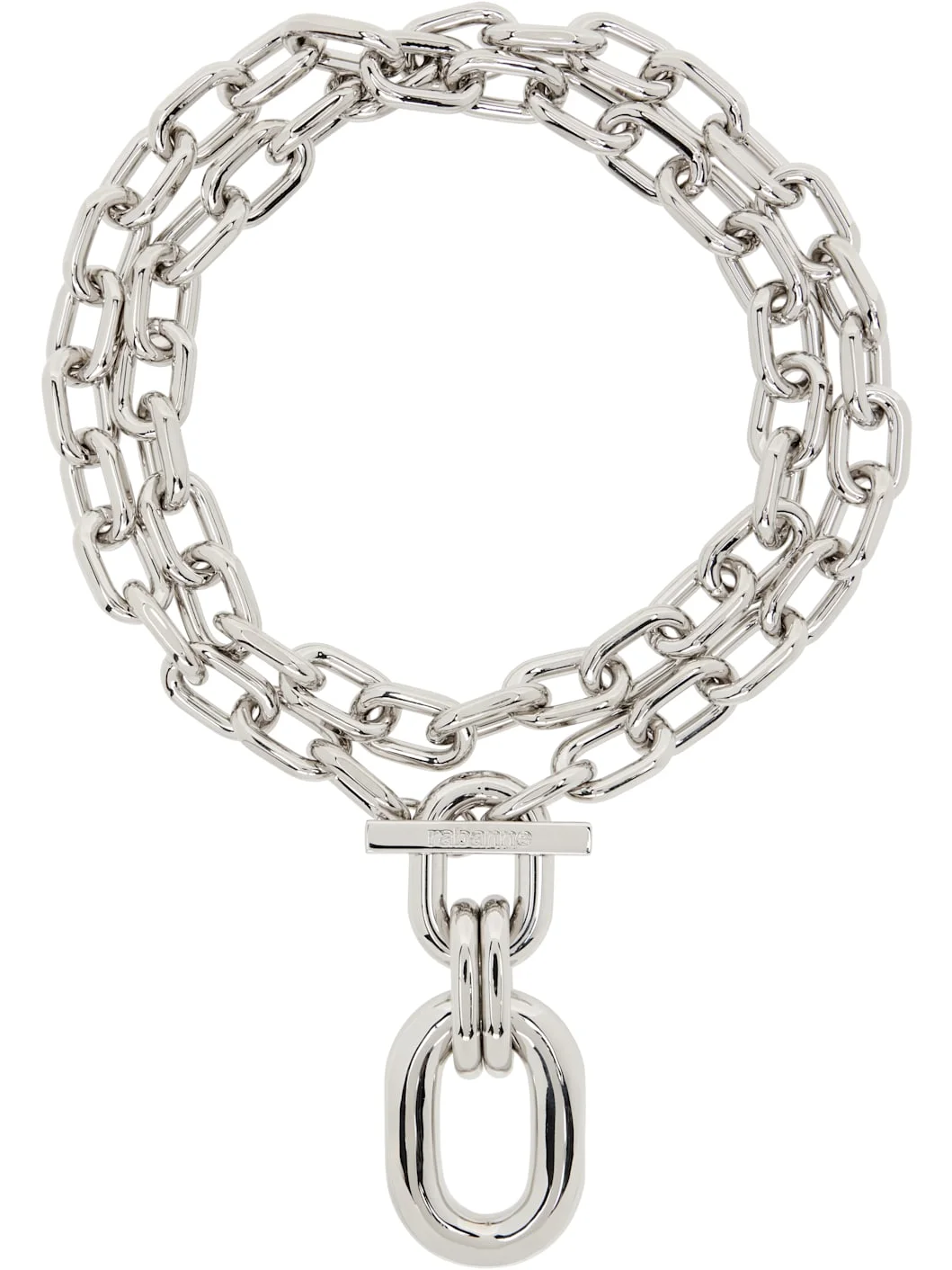 Double XL Link Pendant Necklace - 1