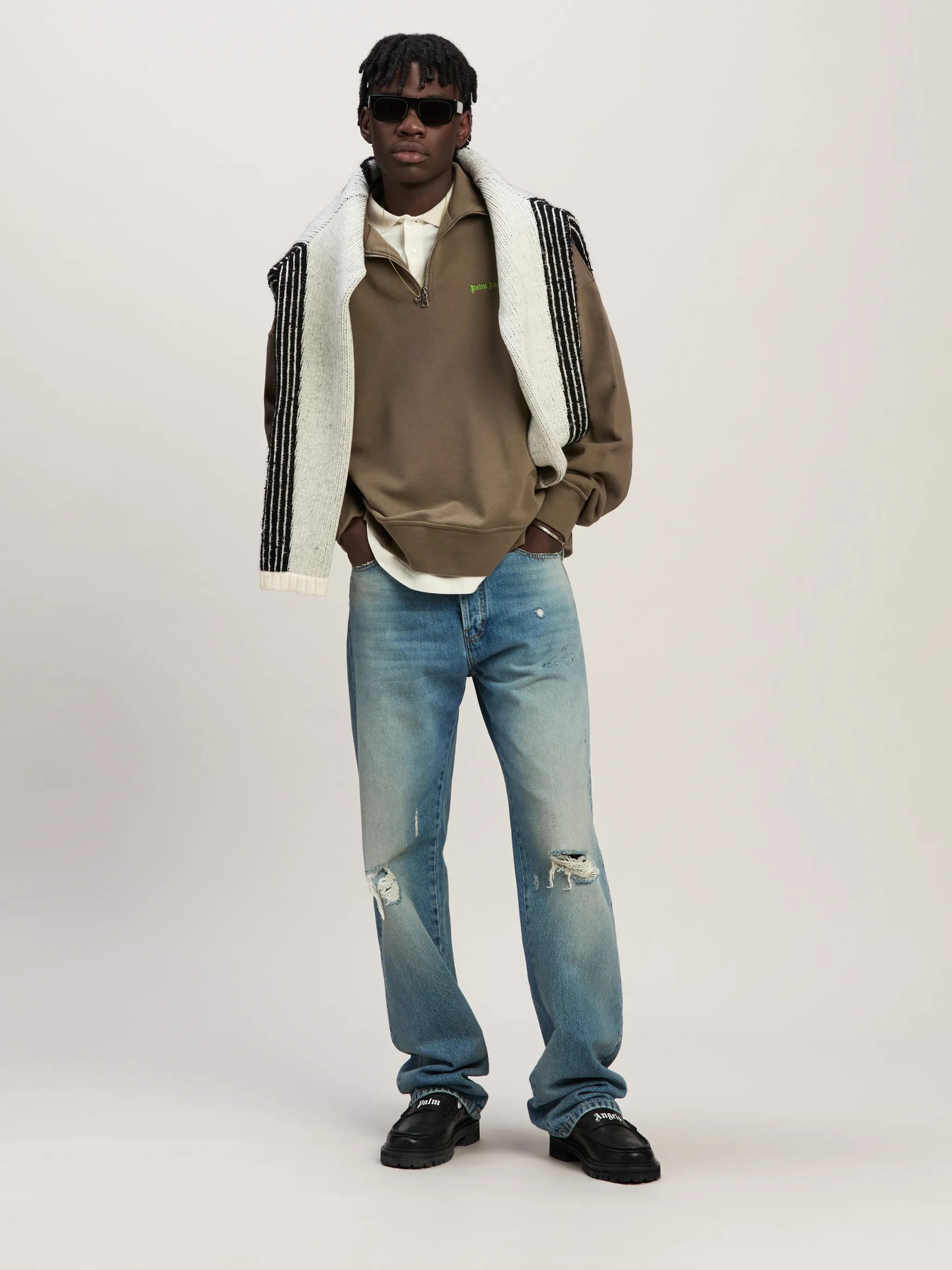 CLASSIC LOGO ZIPPED sweatshirt - 2
