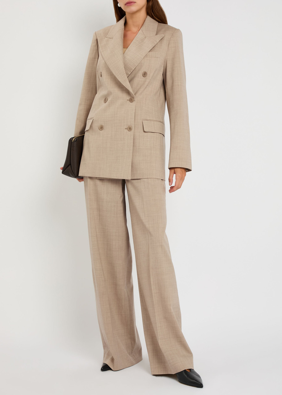 Joseph Valery Double-breasted Stretch-wool Blazer - 4