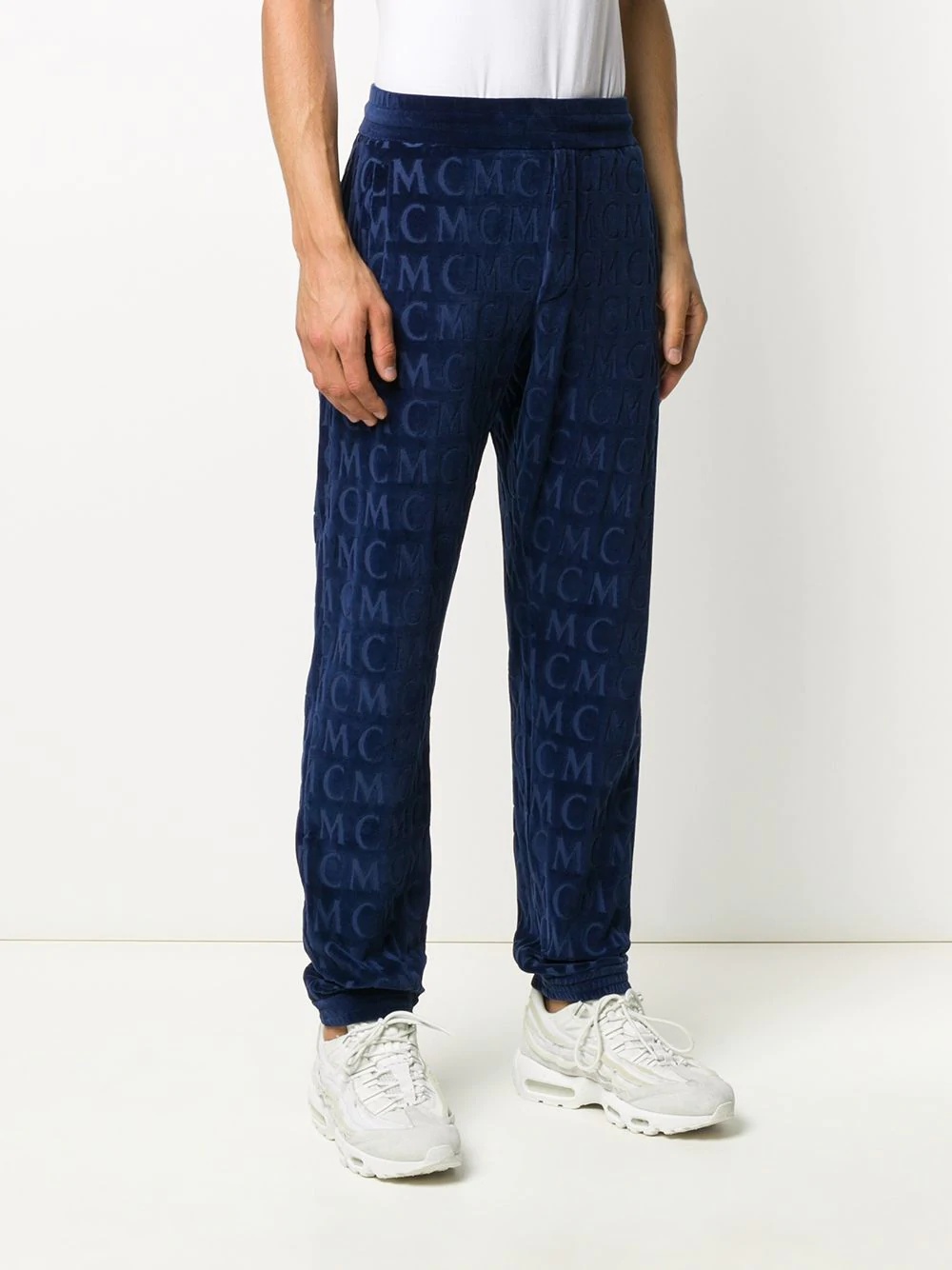 monogram track pants  - 3