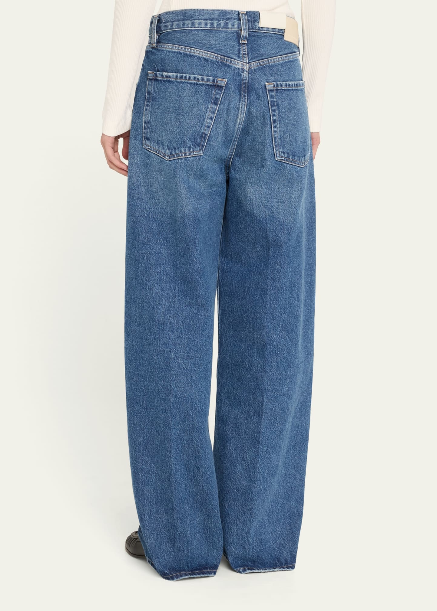 Ayla Baggy Cropped Jeans - 3