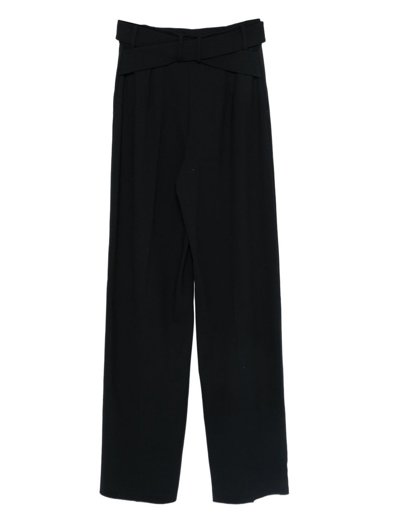 EMPORIO ARMANI belted pants outlook