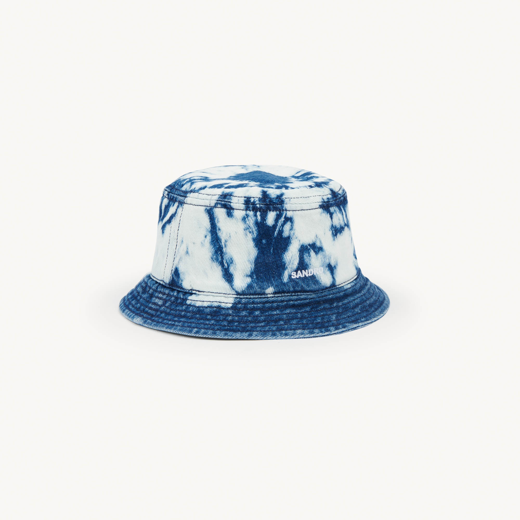 Tie-dye denim hat - 1