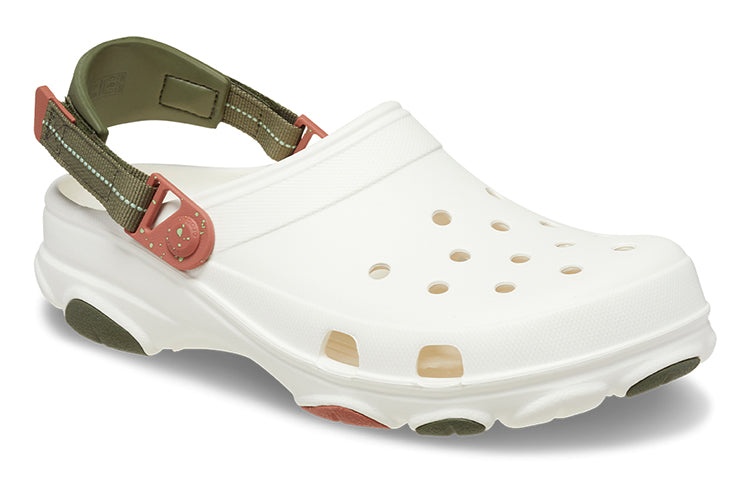 Crocs All Terrain Clogs 'White Green' 206340-0WV - 3
