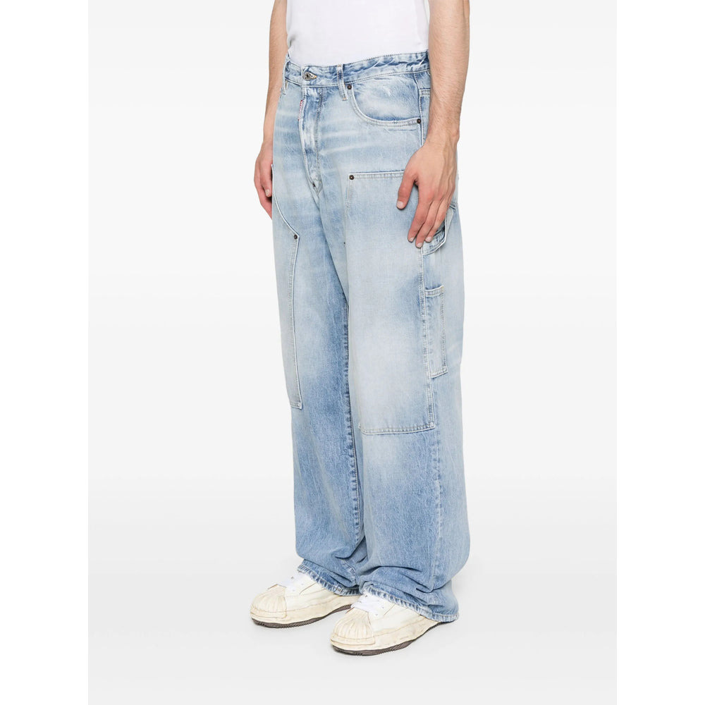 Dsquared2 Blue Denim - Regular & Straight-Leg Jeans Men - 5