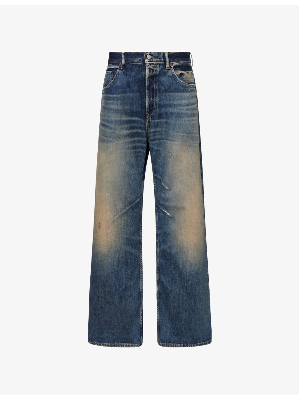 Rocka Straight-Leg Denim Jeans - 1