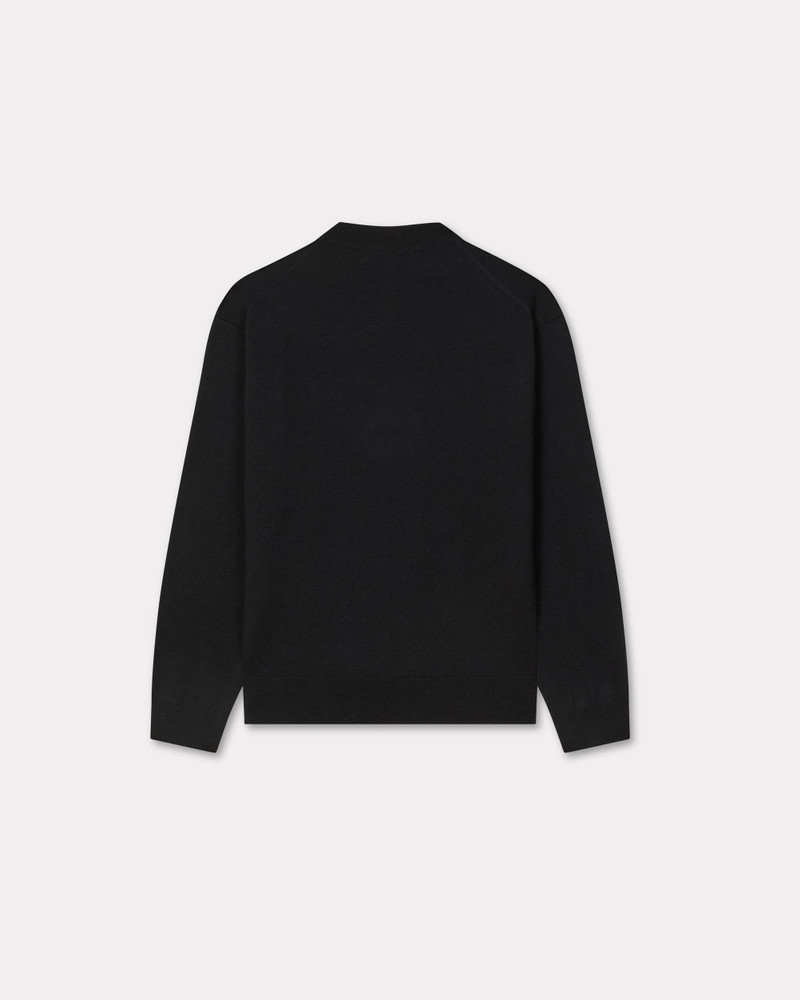 KENZO 'Boke Flower' embroidered cardigan in merino wool outlook