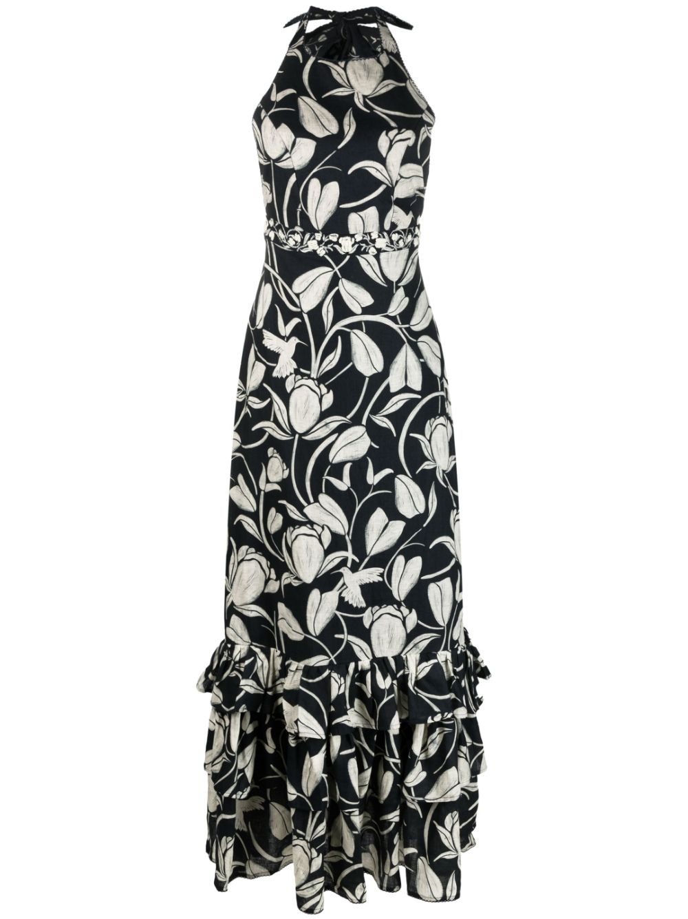 Magnolia Flora halterneck dress - 1