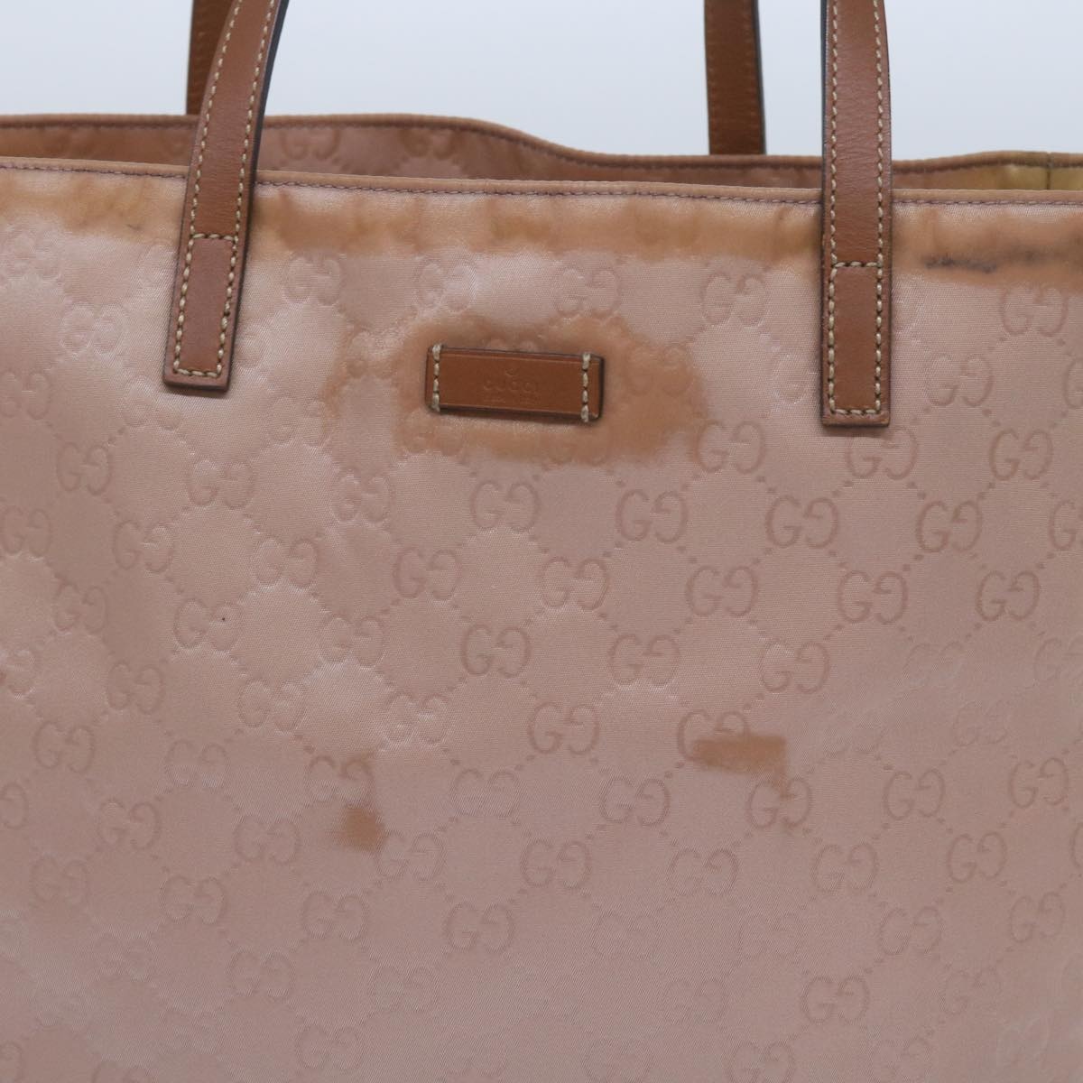 GUCCI GG Canvas Tote Bag Beige - 2