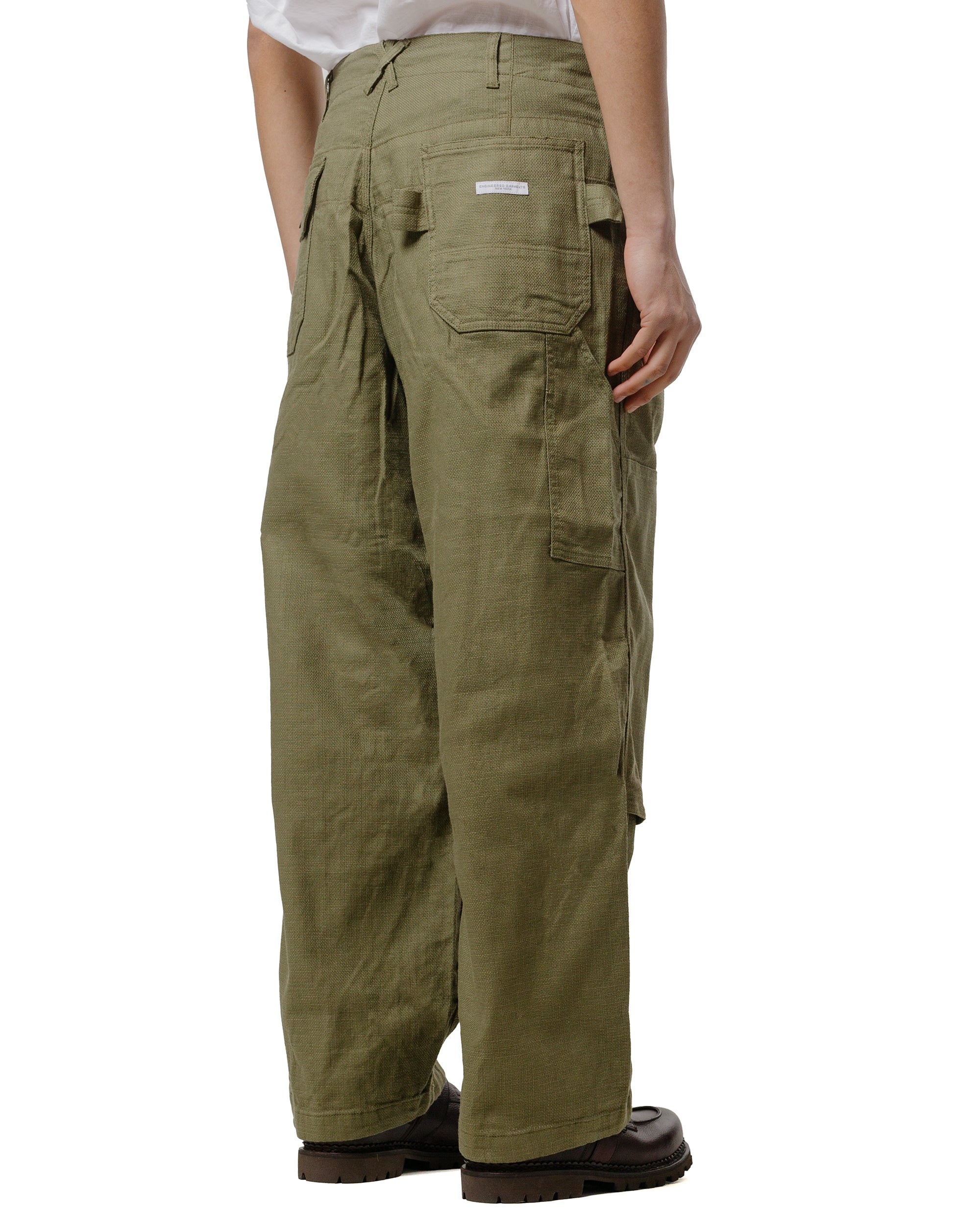 Painter Pant Olive CL Java Cloth - 3
