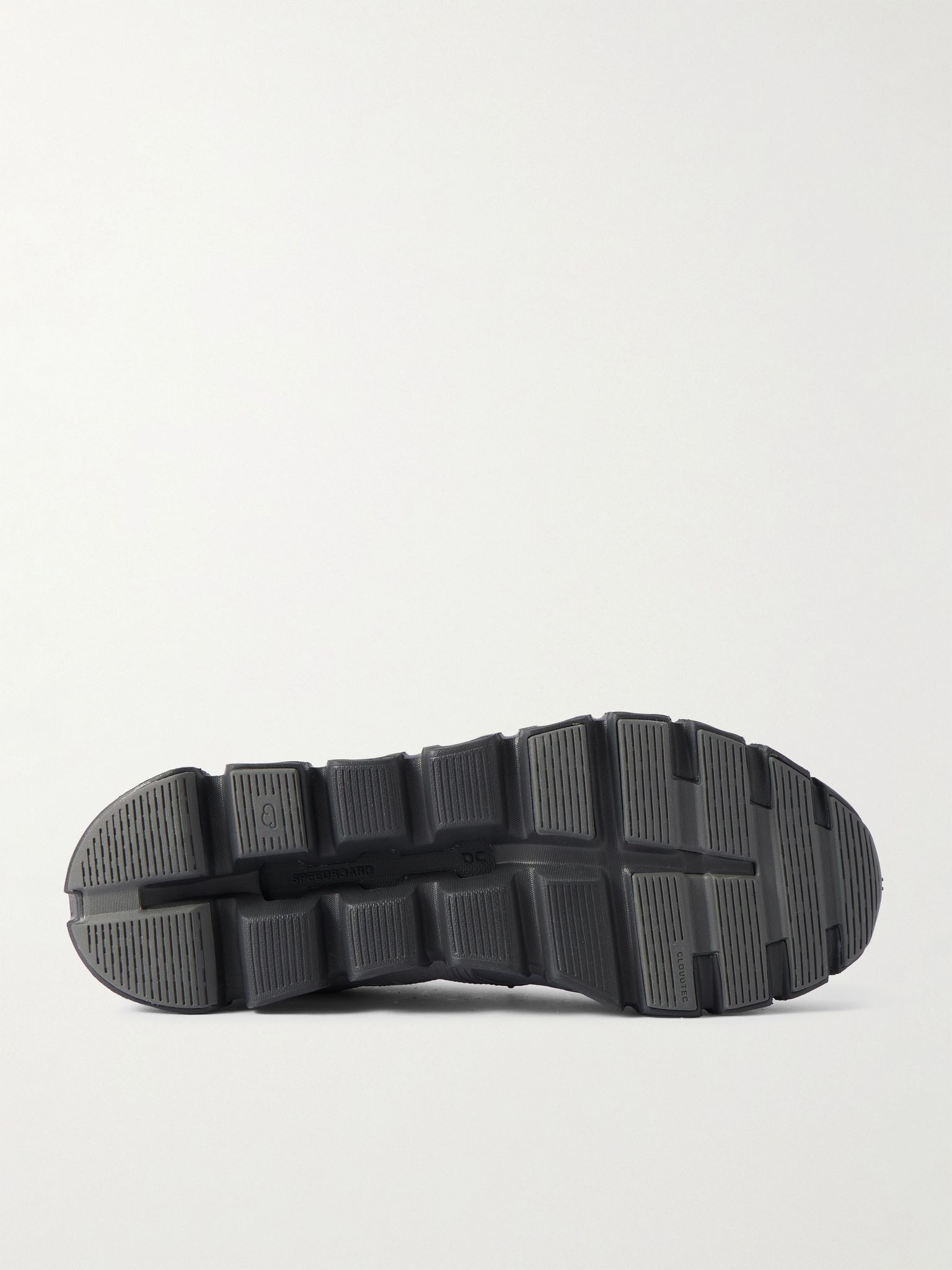 Cloud 6 WP Rubber-Trimmed Mesh Slip-On Sneakers Gray - 3
