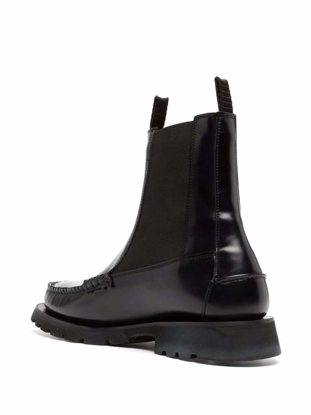 elasticated-panels ankle boots - 3
