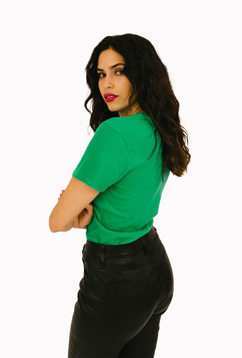 SPRWMN CHLOROPHYLL COTTON BABY TEE outlook