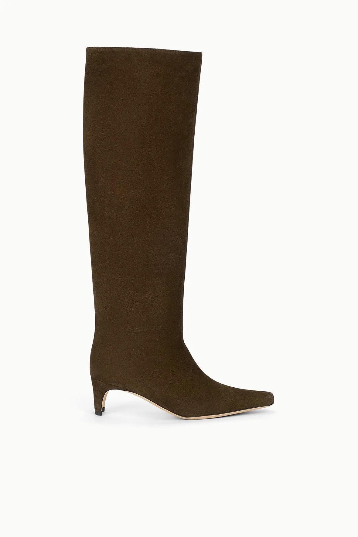STAUD WALLY BOOT TRUFFLE SUEDE - 1