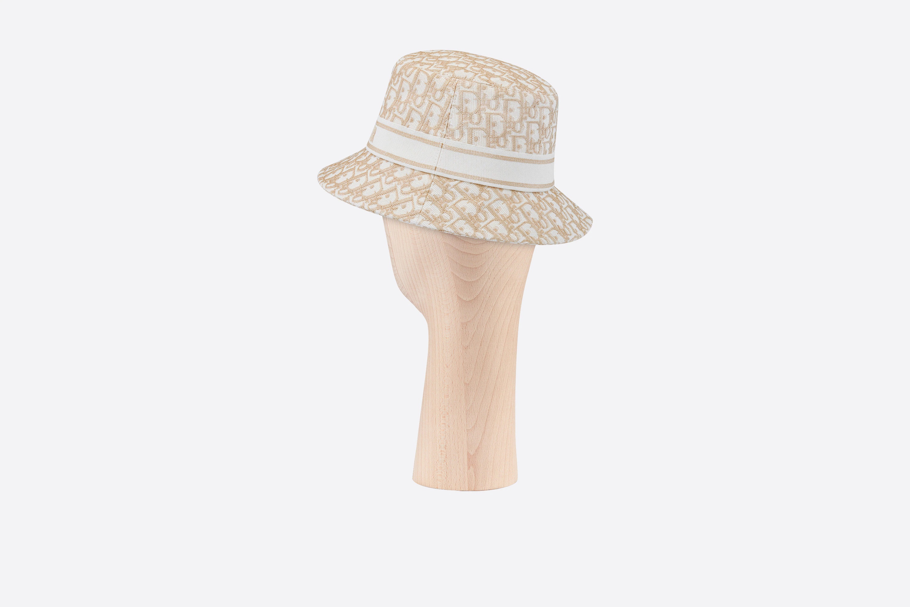 D-Oblique Small Brim Bucket Hat - 2