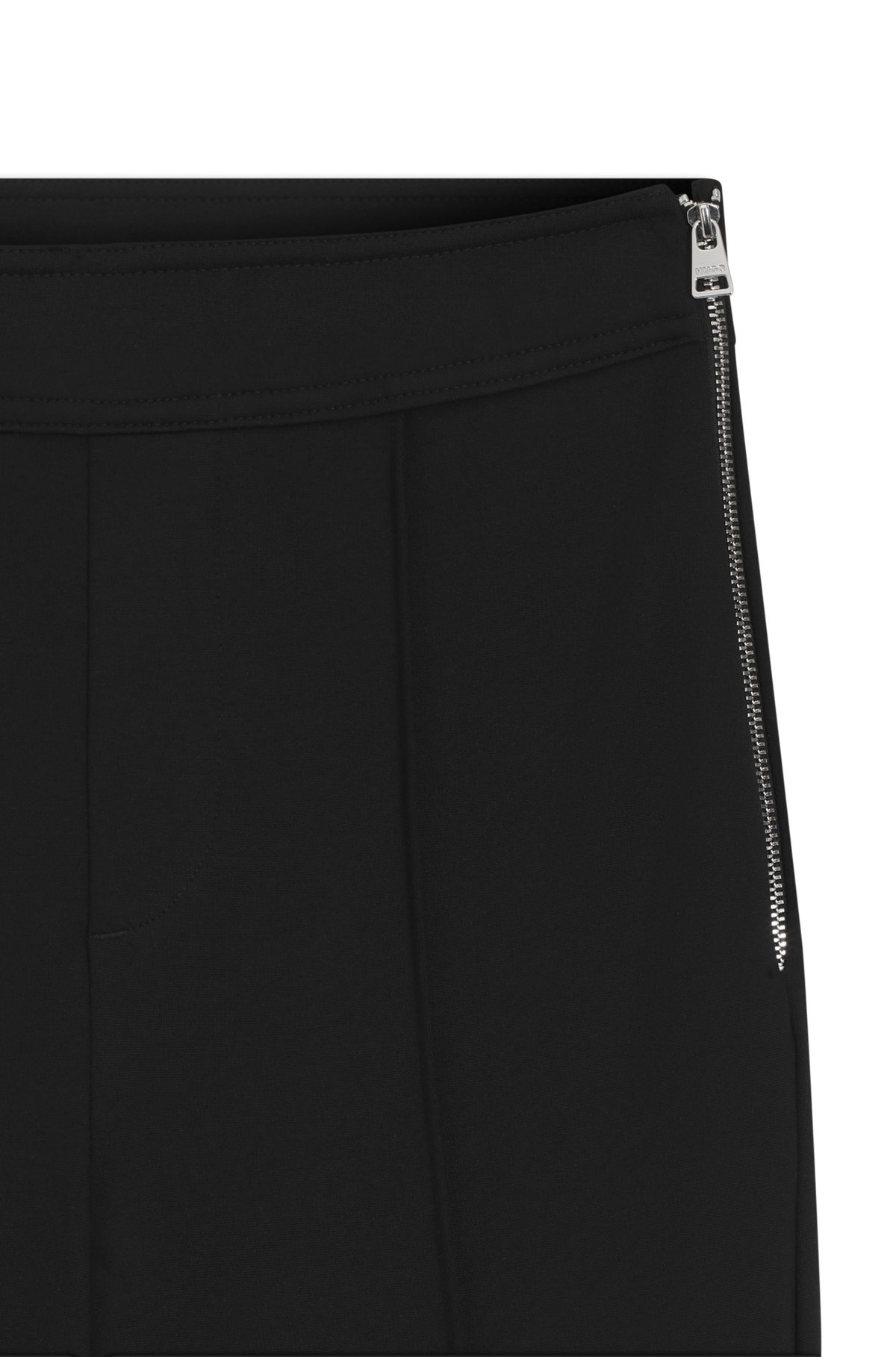 FLARED TROUSERS IN PUNTO MILANO JERSEY WITH FRONT SEAM - 6