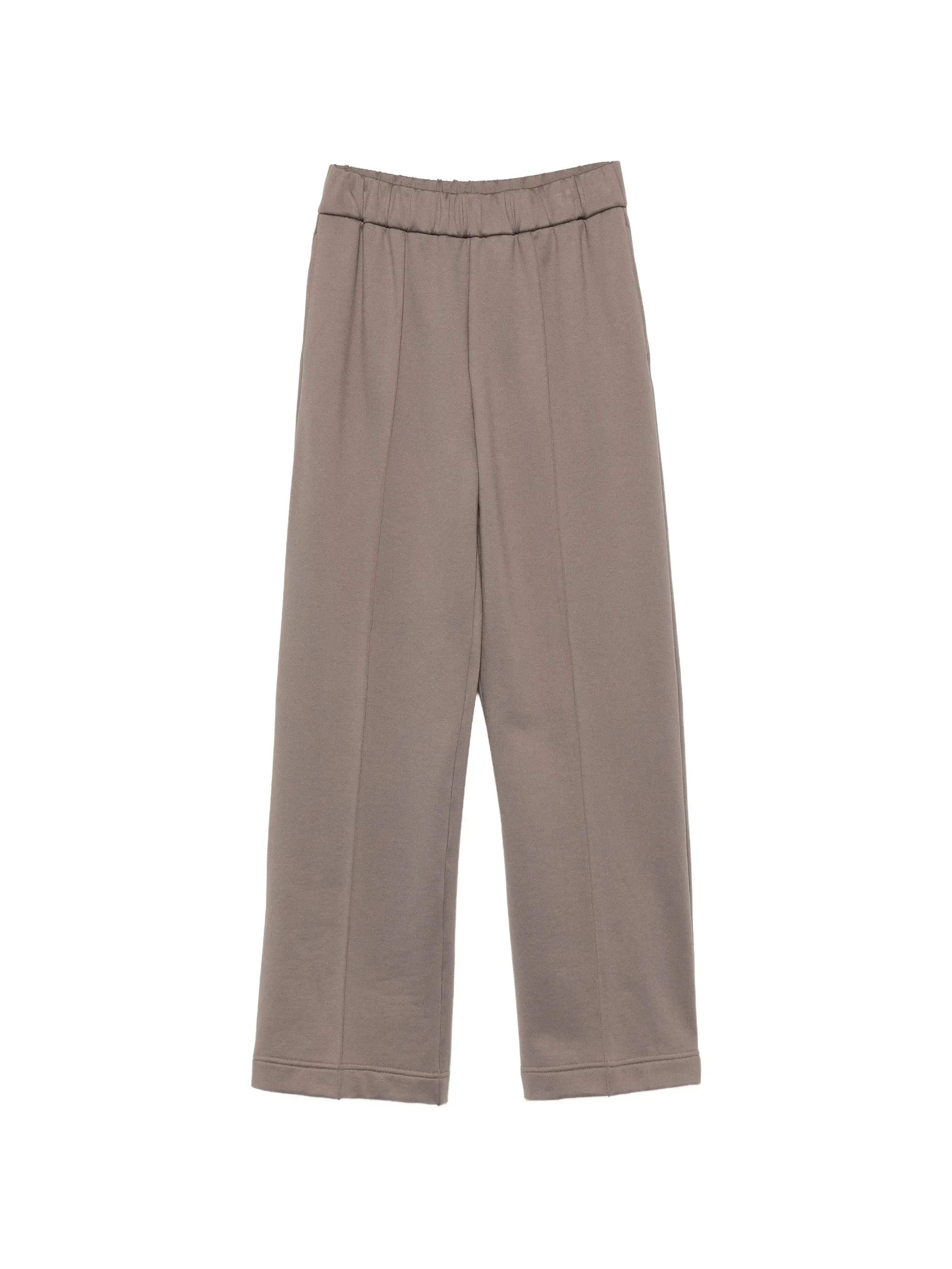 Moncler Elasticated-waistband Pressed-crease Trousers - 1