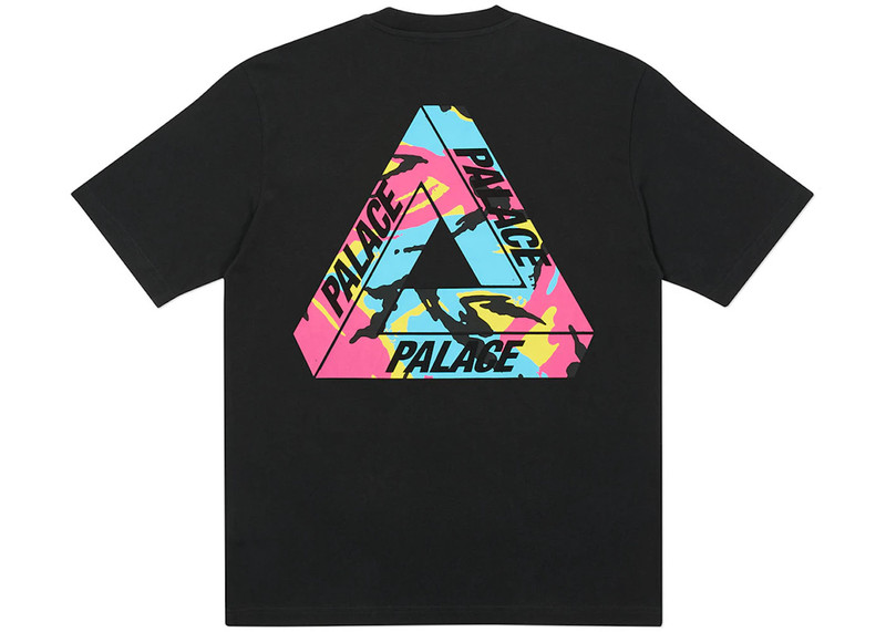Palace Tri-Camo T-shirt Black - 1