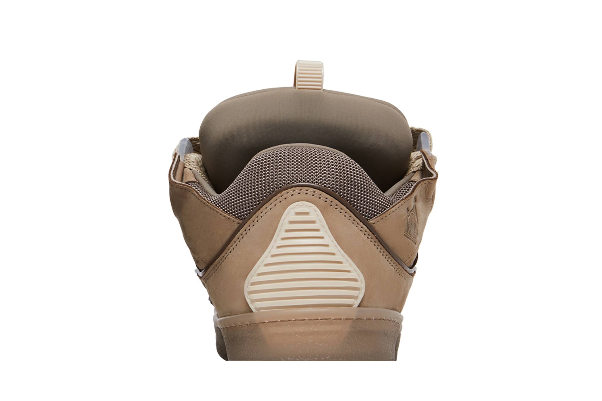 Lanvin Curb Sneakers 'Taupe' - 7