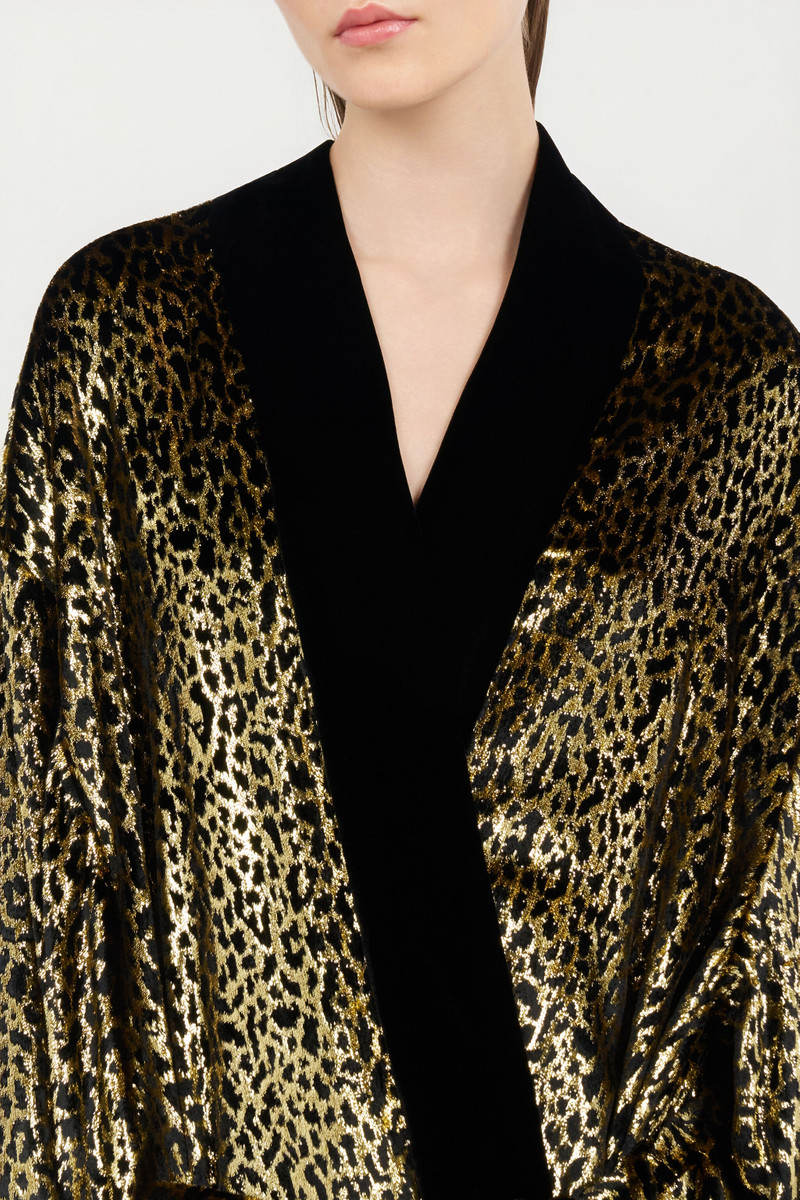 Fil Coupé Leopard Print Coat 6