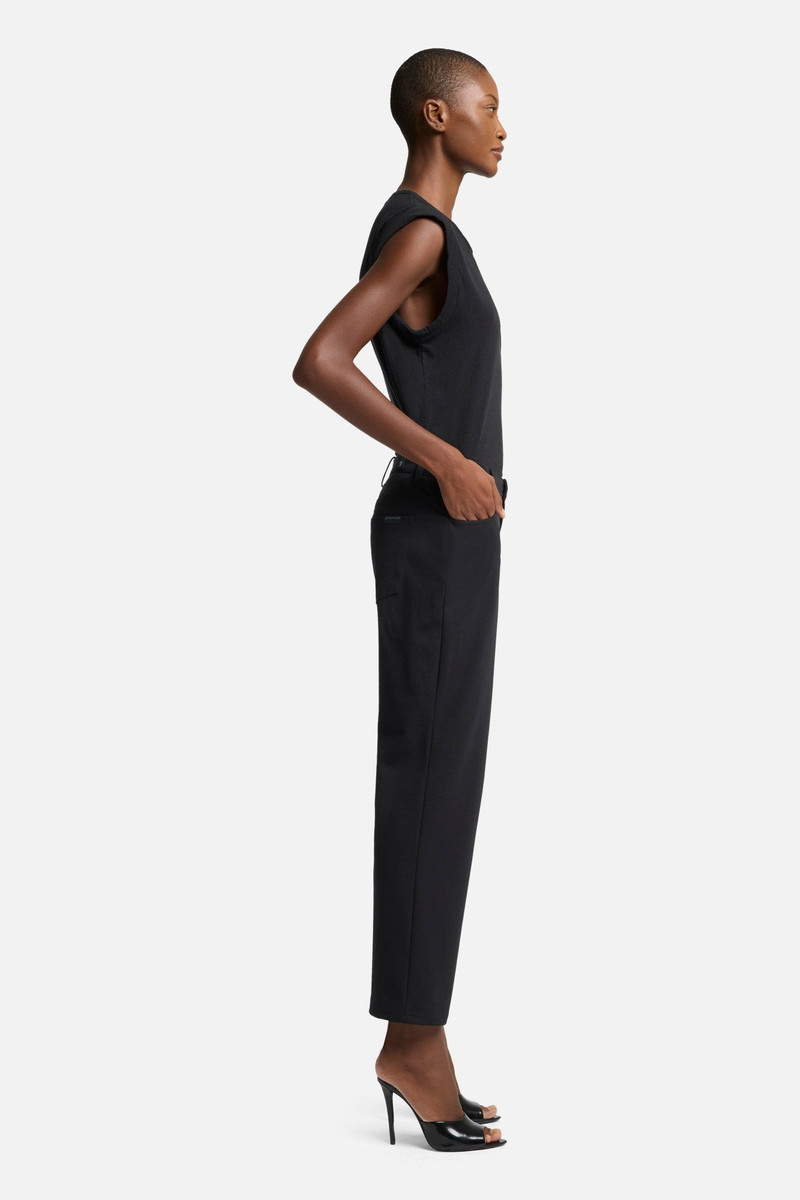 Luxe Performance Knit Calie Straight Ankle in Black 6
