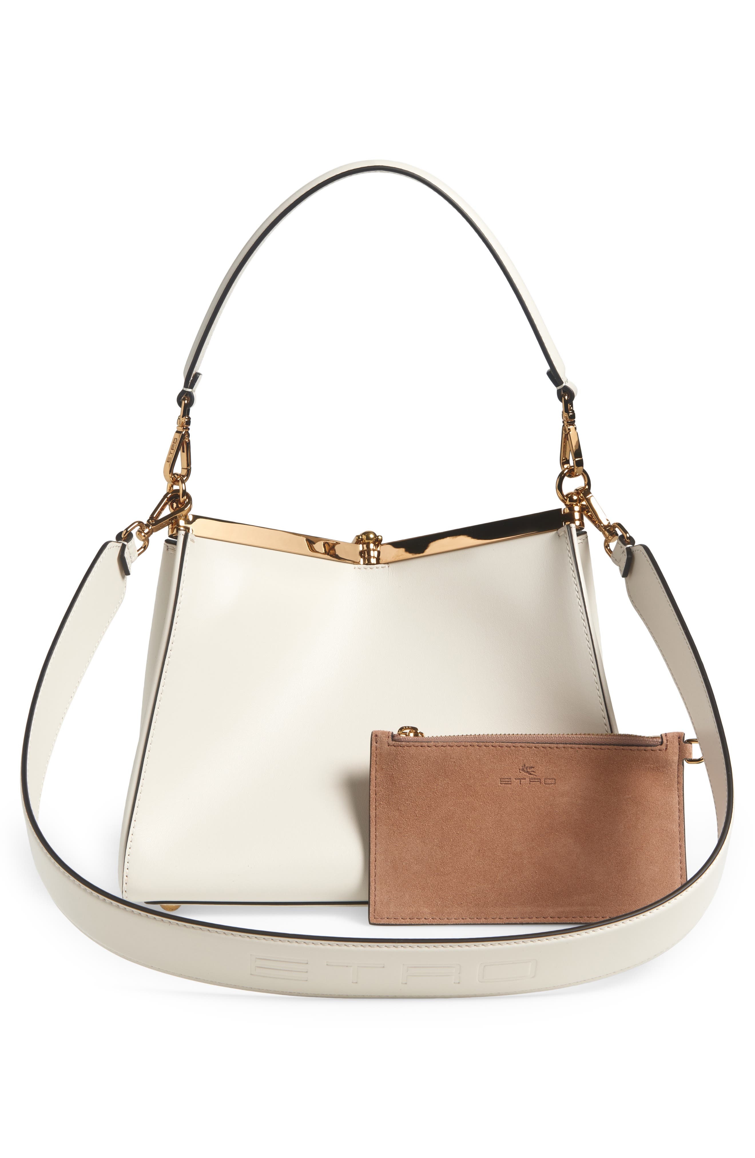 Etro Medium Vela Shoulder Bag in White at Nordstrom - 4