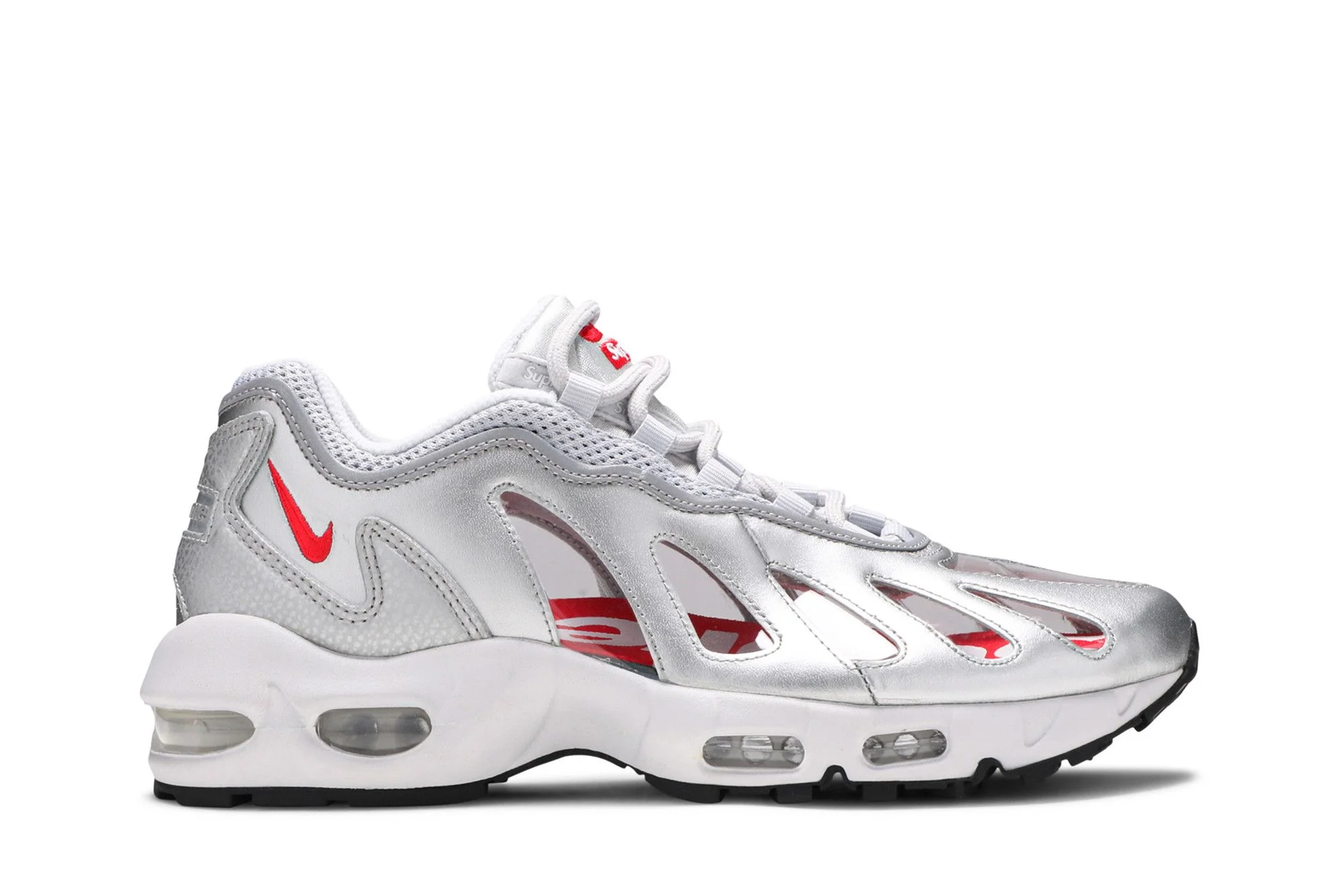 Supreme x Air Max 96 'Metallic Silver' - 1