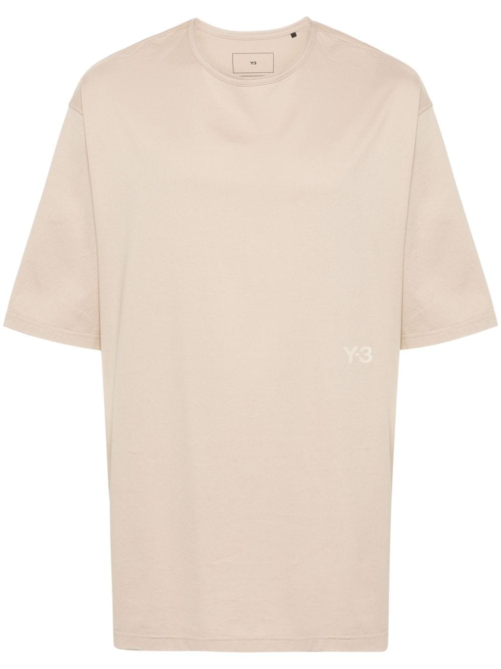 logo-appliquÃ© cotton T-shirt - 1