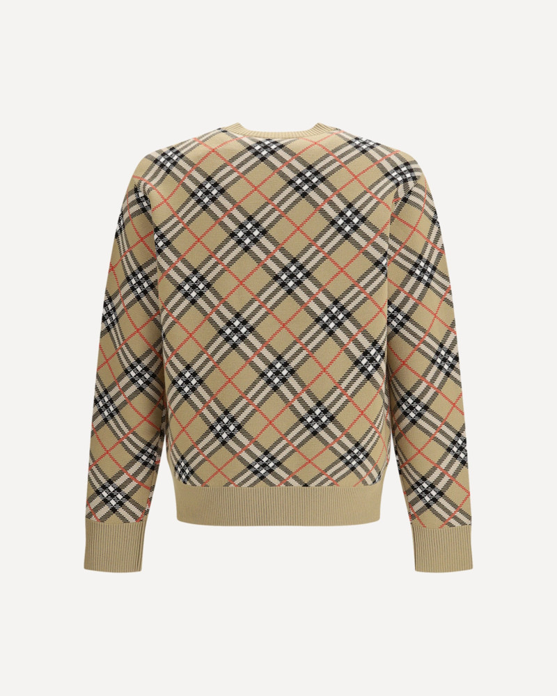 Burberry Wool Check Sweater outlook