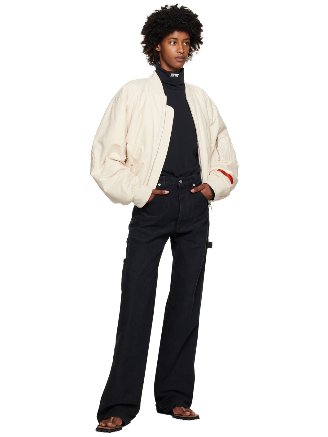 Black 'HPNY' Turtleneck - 4
