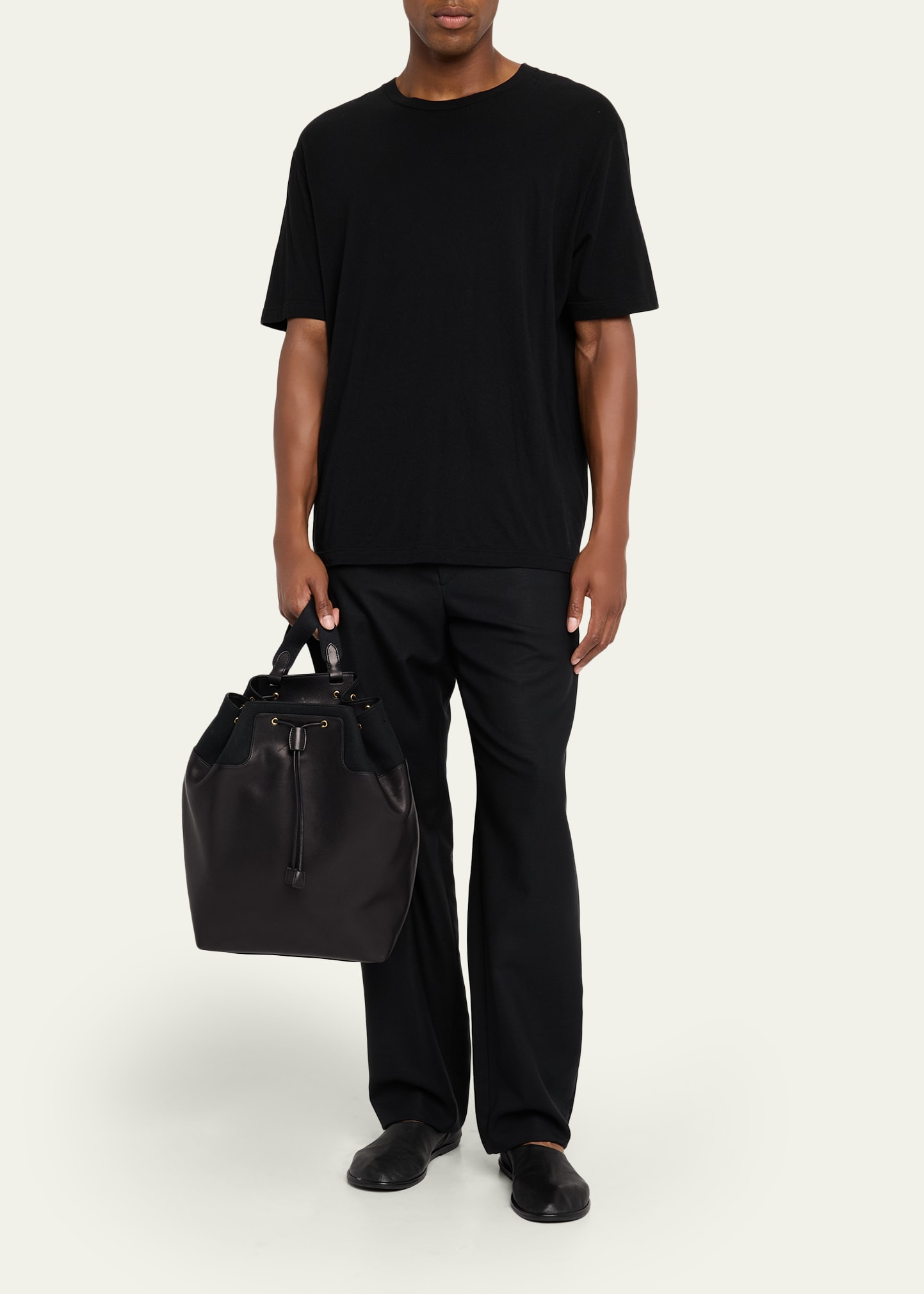 Men's Spring 11 Canvas and Leather Backpack - 6