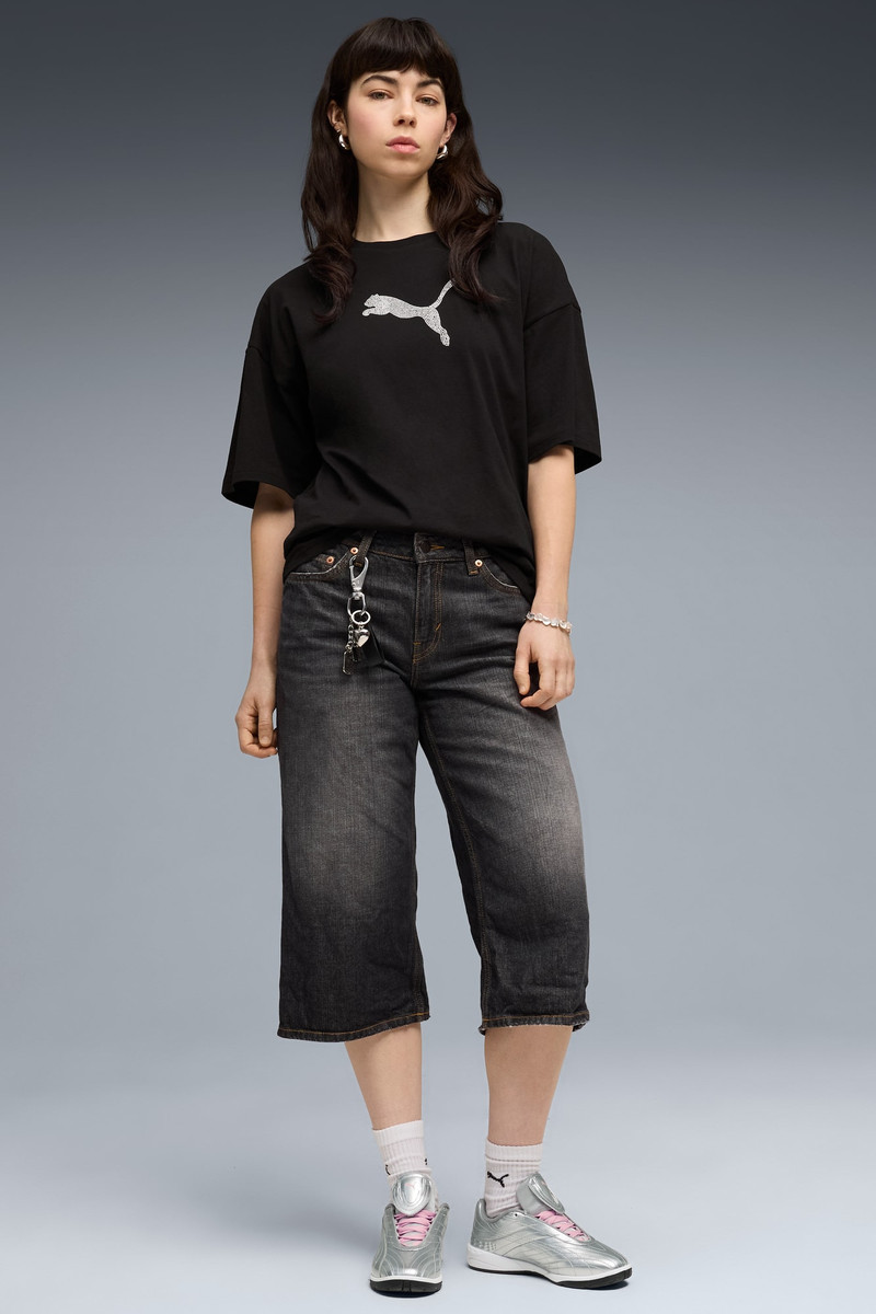 Essentials Graphics Bedazzled Women's Oversized Tee 5