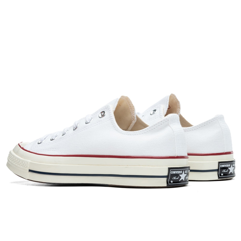 CONVERSE CHUCK '70 OX - WHITE/GARNET/EGRET - 3