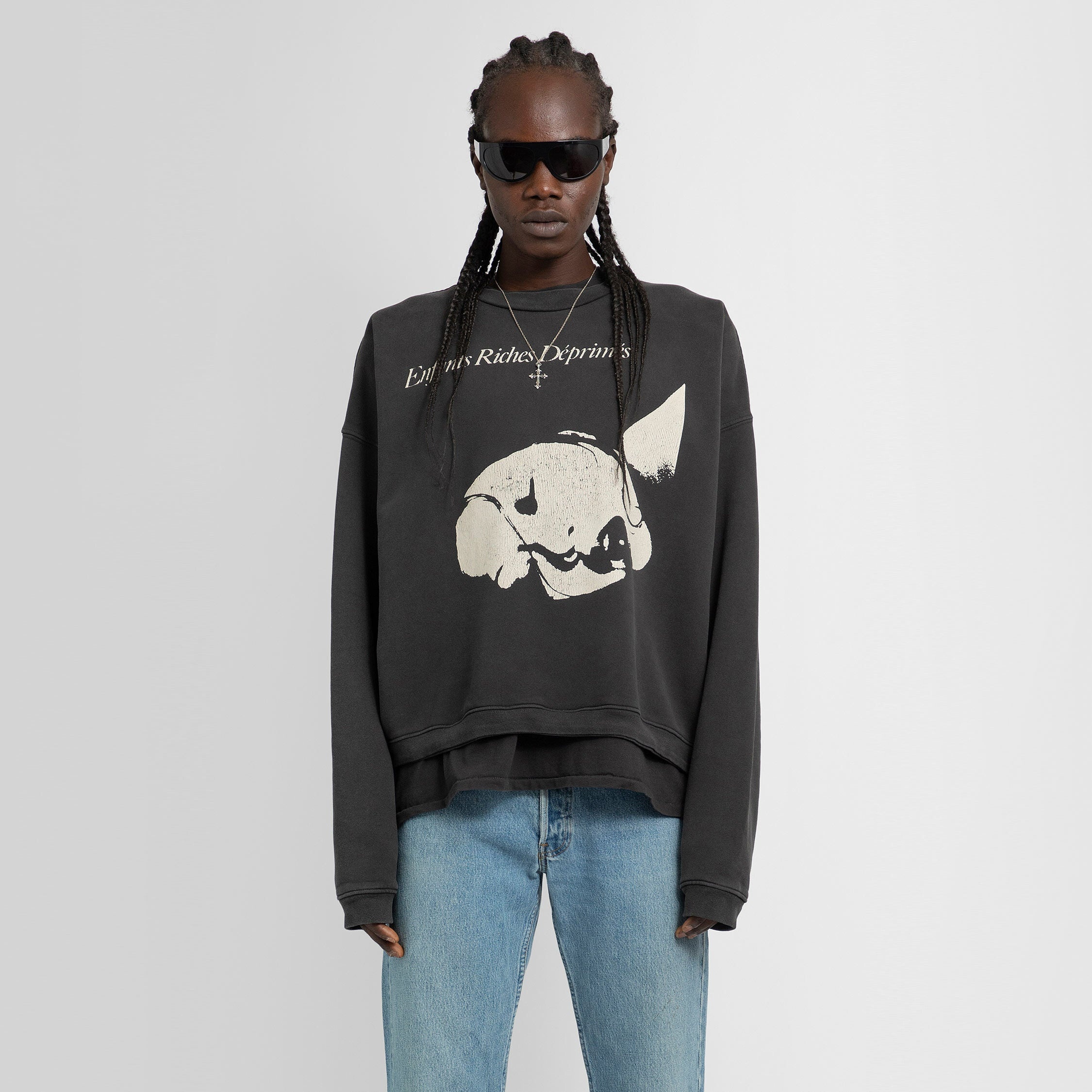 ENFANTS RICHES DÉPRIMÉS MAN BLACK SWEATSHIRTS - 5