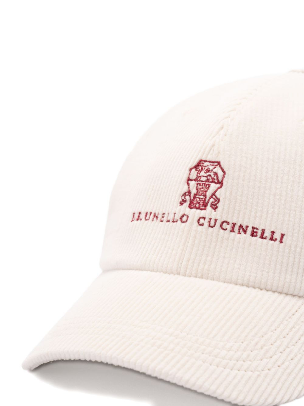 Brunello Cucinelli Men Logo Cotton Baseball Cap - 3