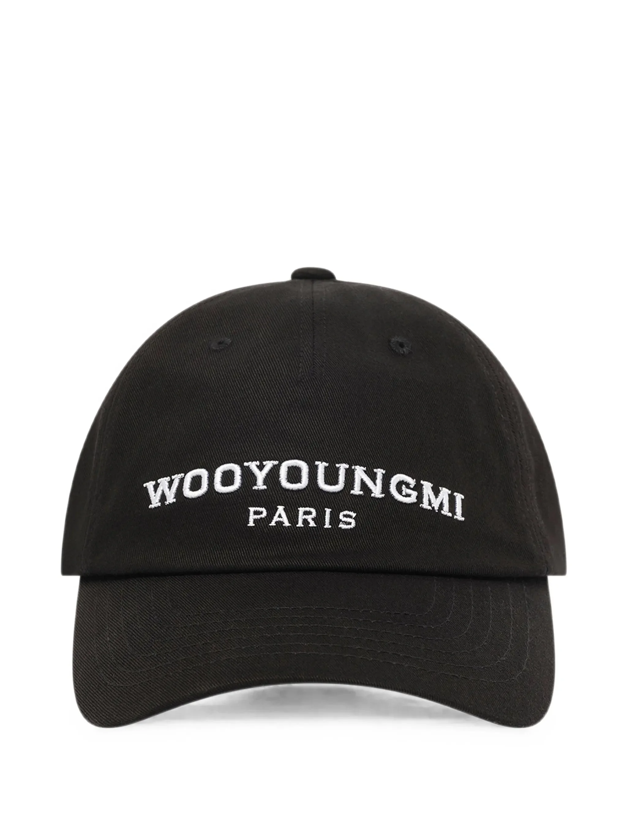 Wooyoungmi Embroidered-logo Ball Cap - 1