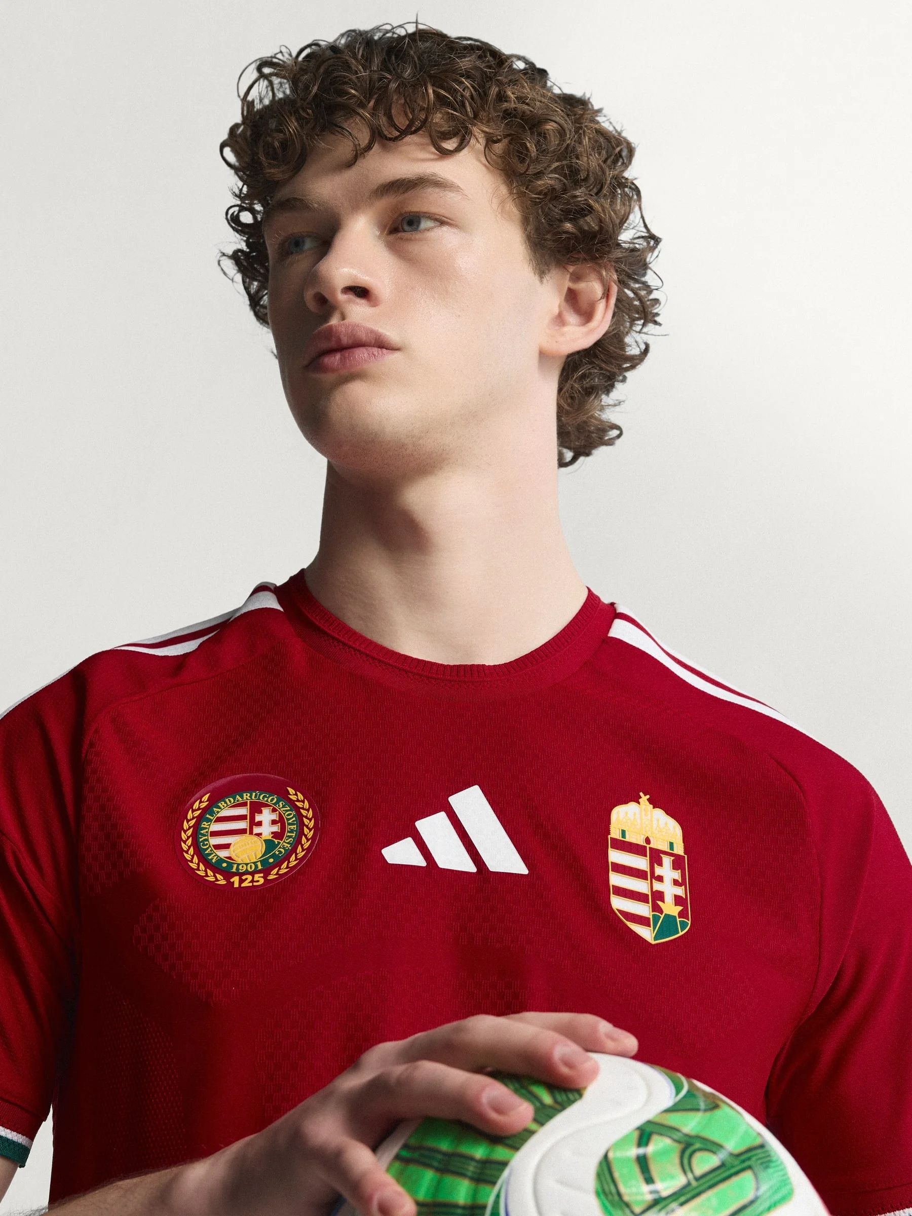 Hungary 26 Home Authentic Jersey - 1