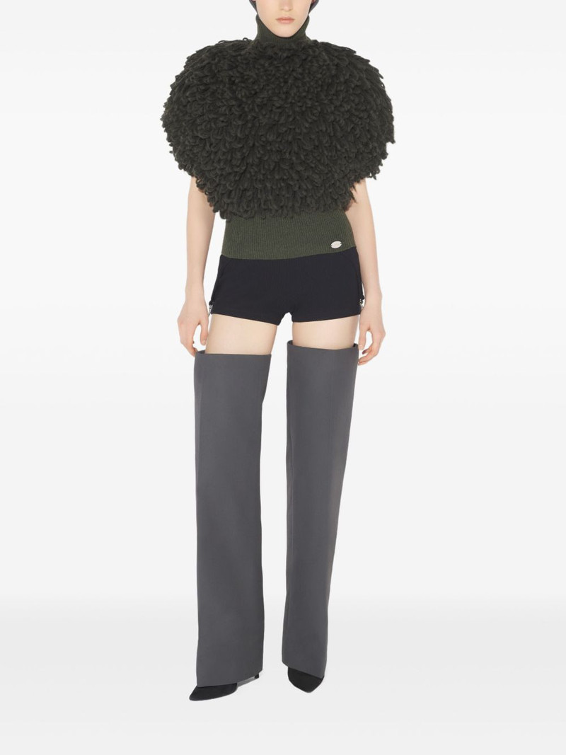 Jean Paul Gaultier Bouclette  high-neck  sweater outlook