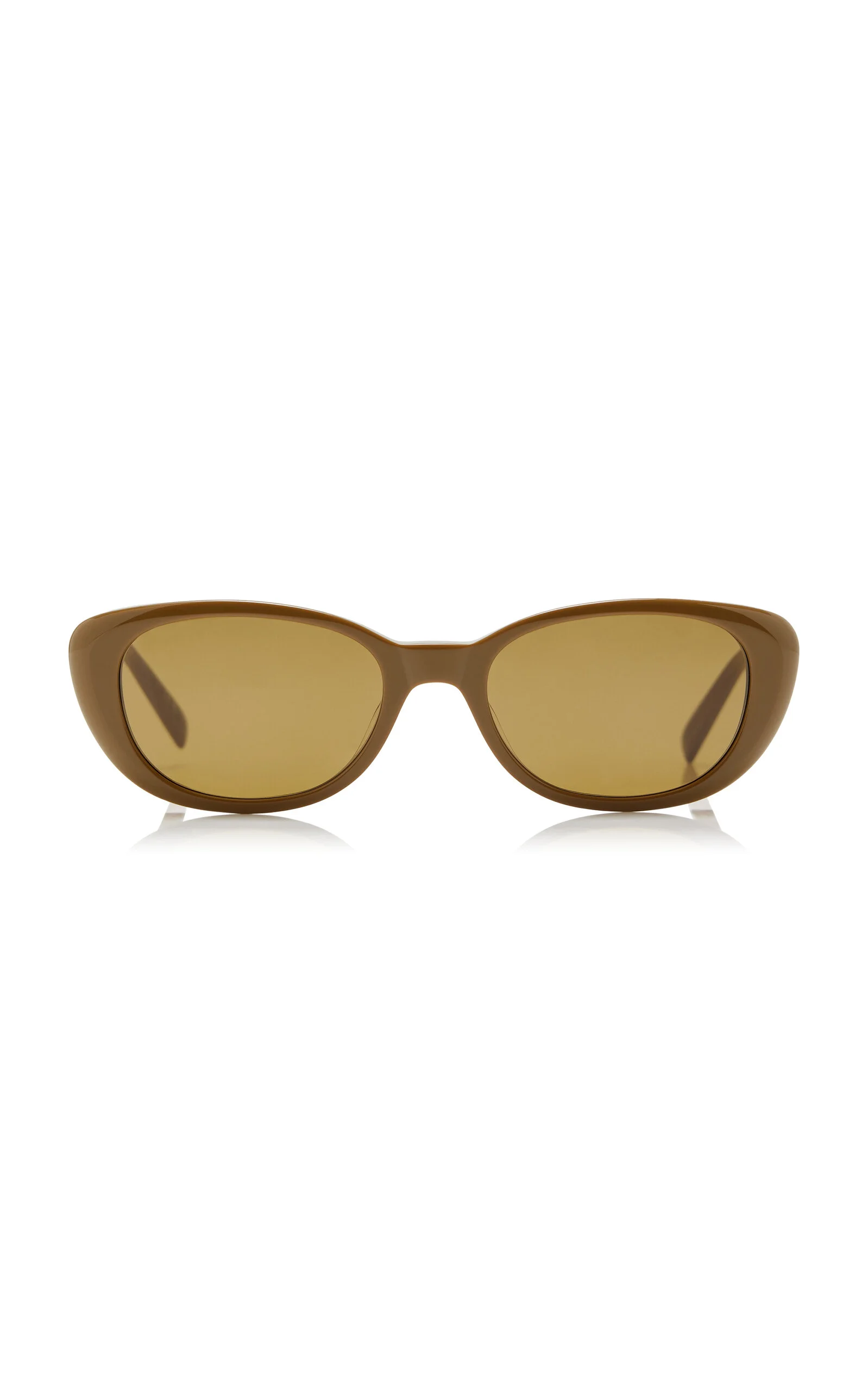 Cat-Eye Acetate Sunglasses brown - 1