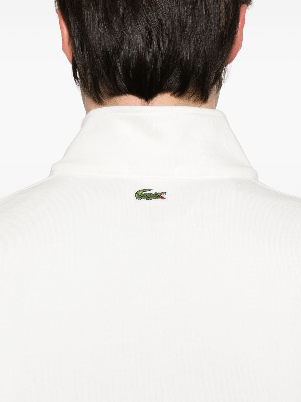 logo-print high-neck sweatshirt - 5