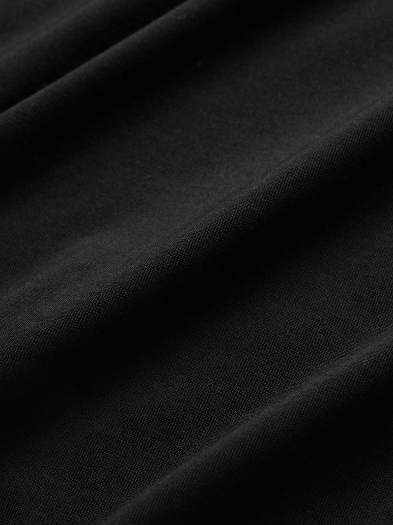 Derek Rose Men's T-Shirt Barny Pima Cotton Black outlook