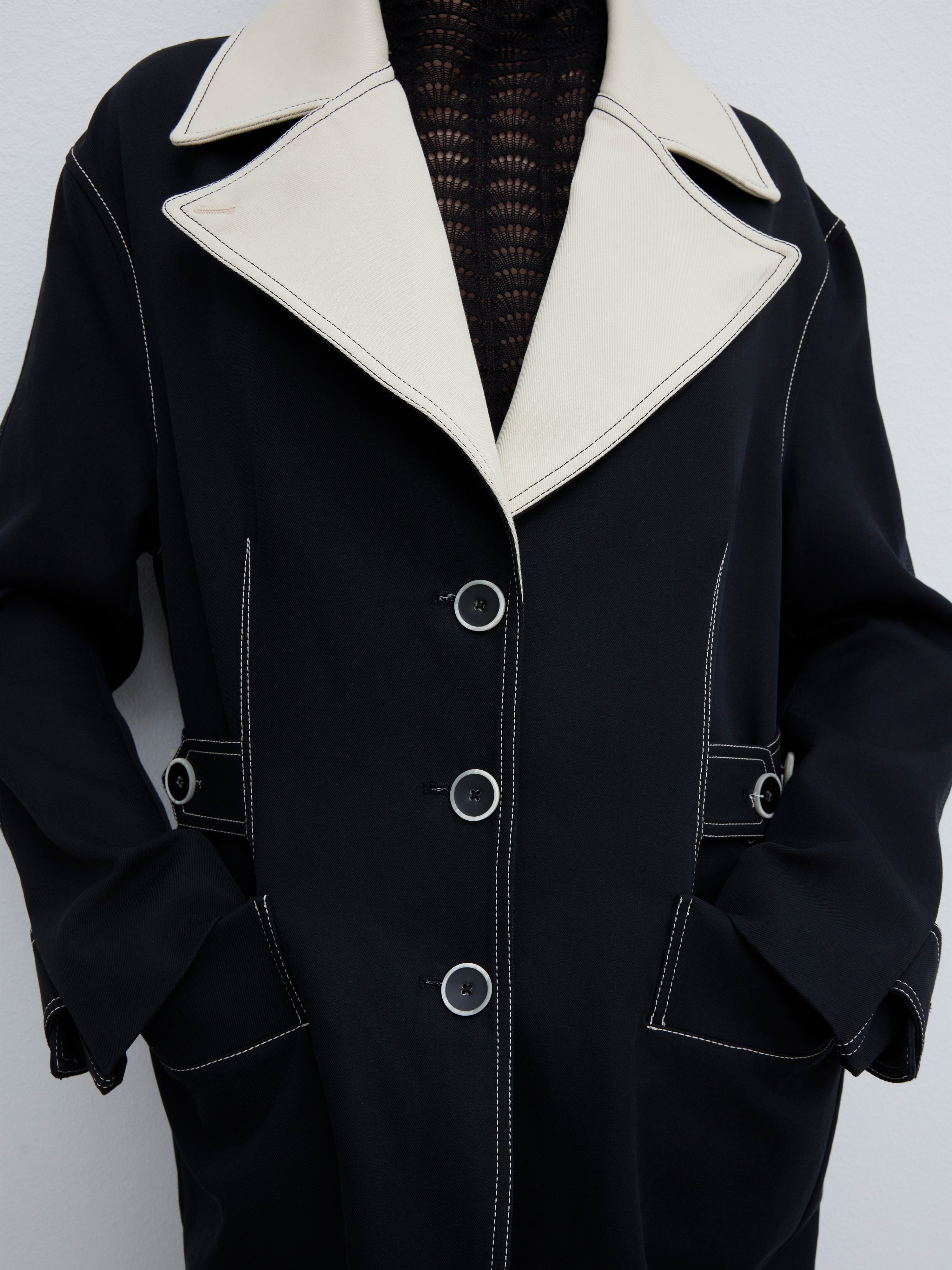 Two tone coat - 3