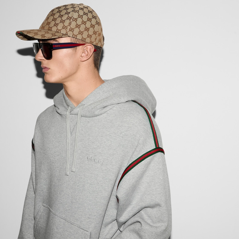 Cotton jersey hooded sweatshirt 5