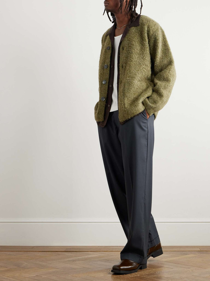 Our Legacy Brushed-Knit Cardigan outlook