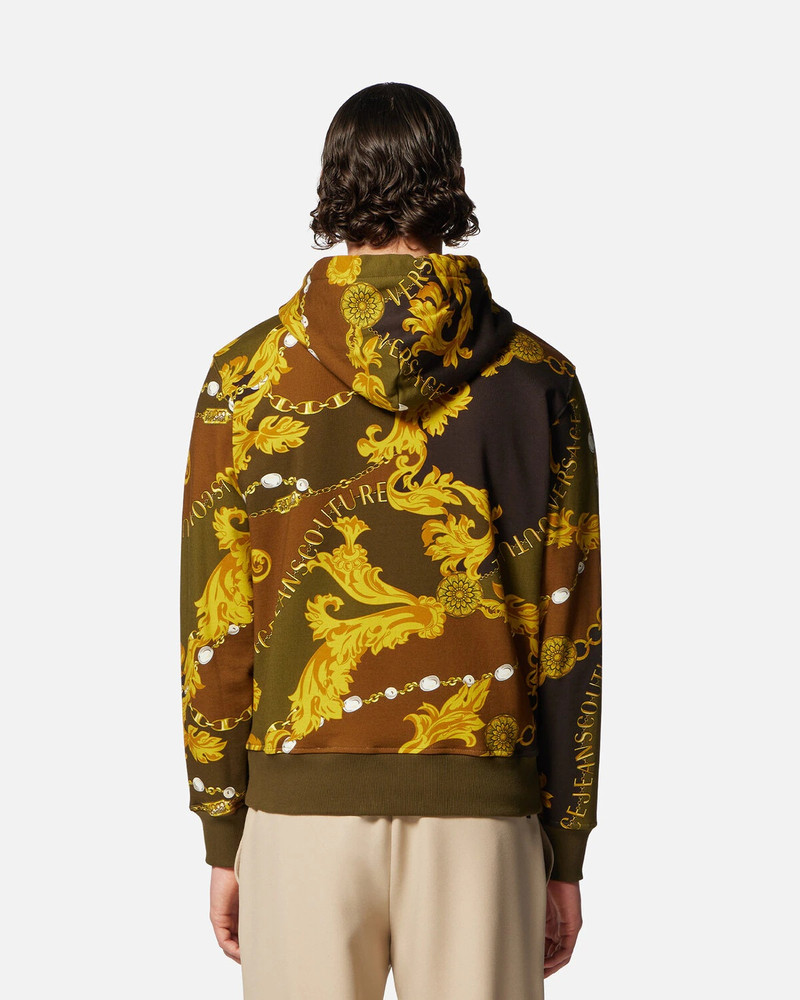 Chain Couture Zip Hoodie 4