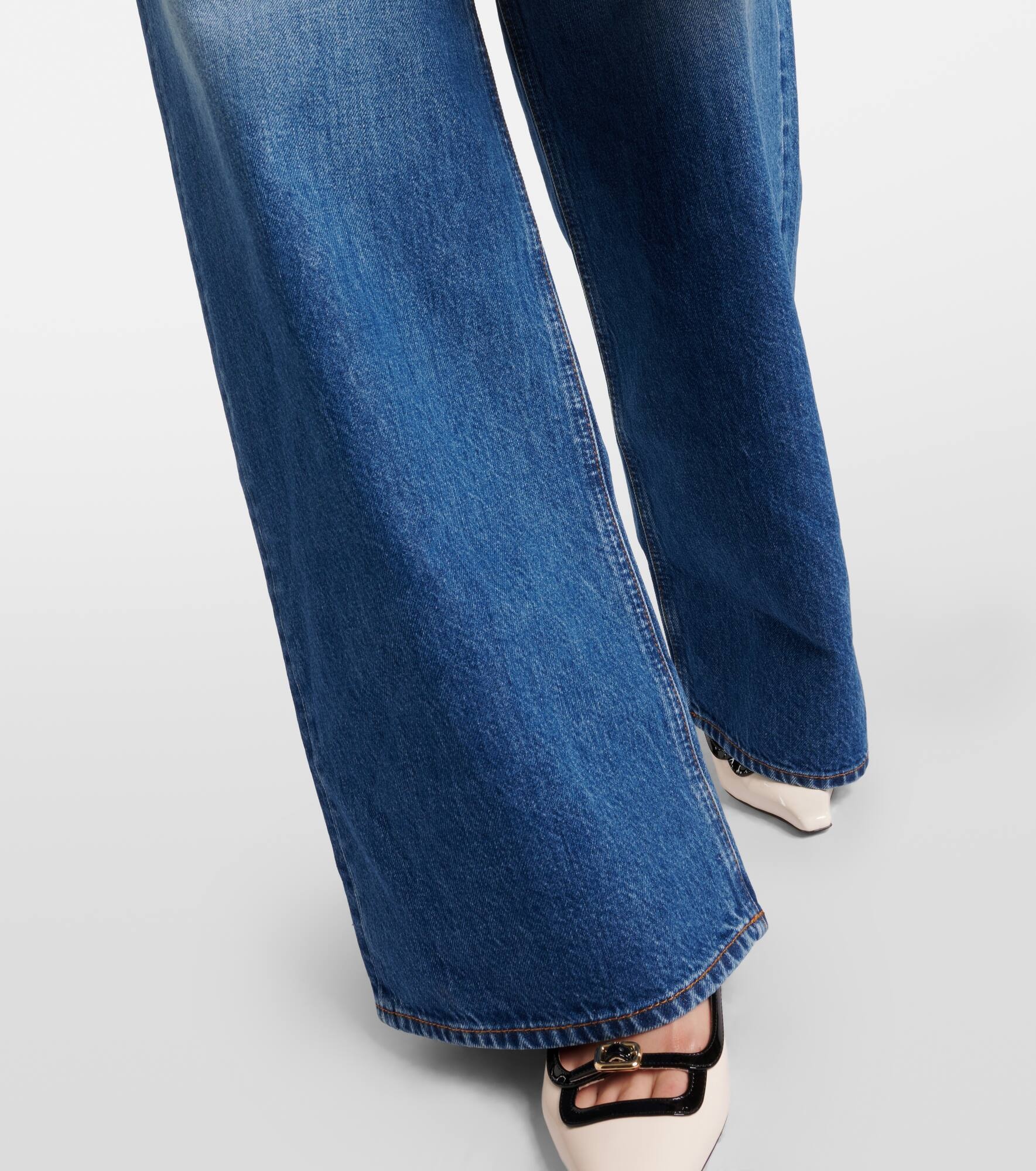 Java high-rise wide-leg jeans - 5