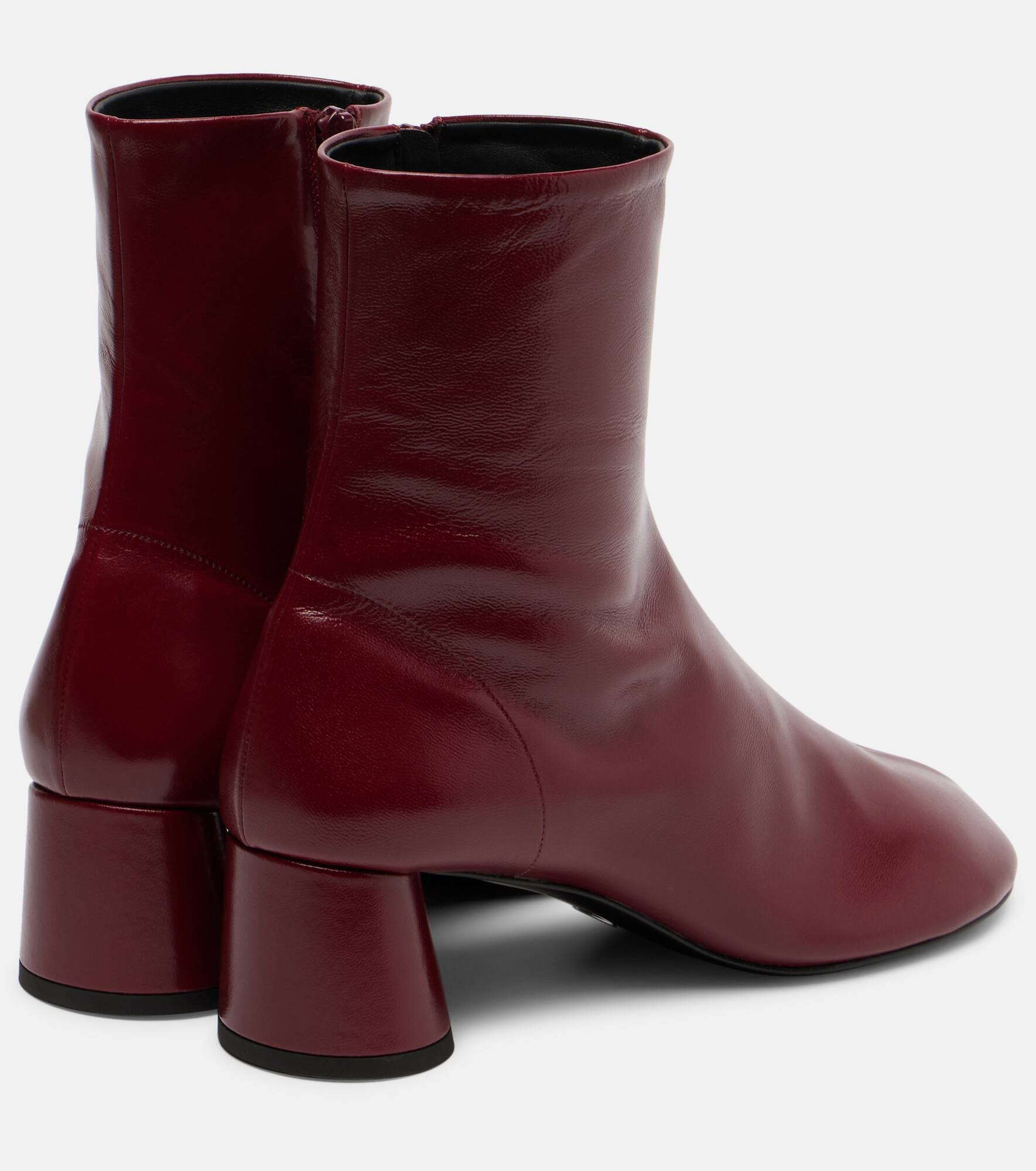 Glove leather ankle boots - 2