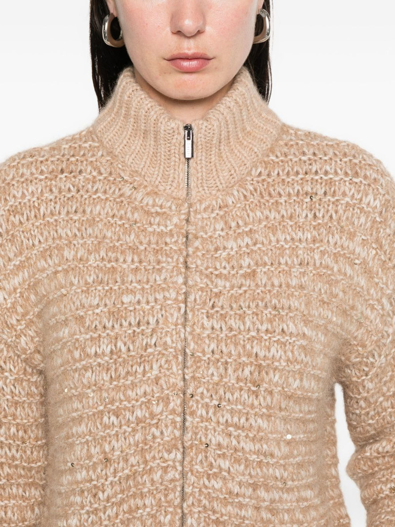 zip-fastening cardigan 5
