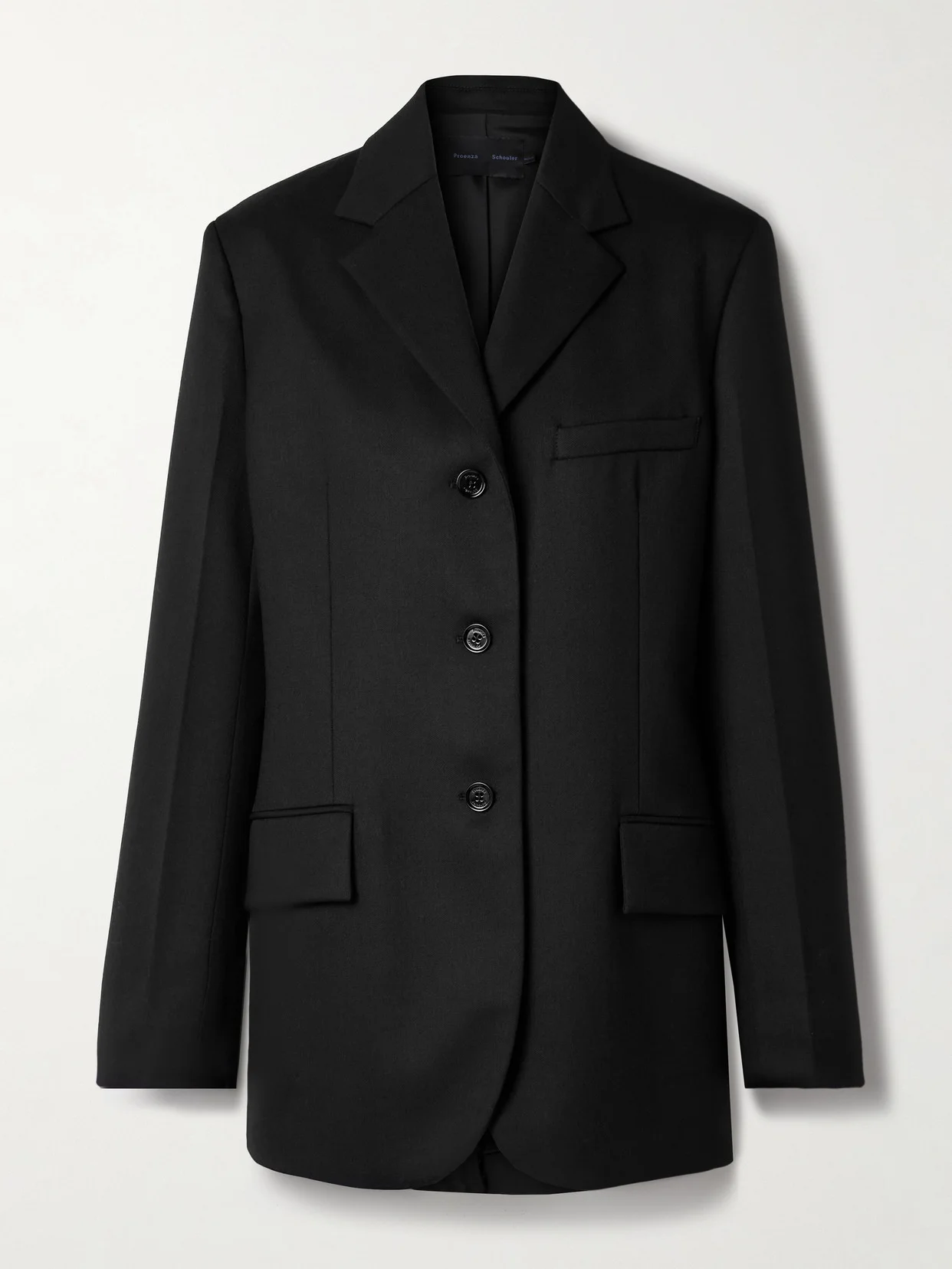 Archer Wool-blend Twill Blazer - 1